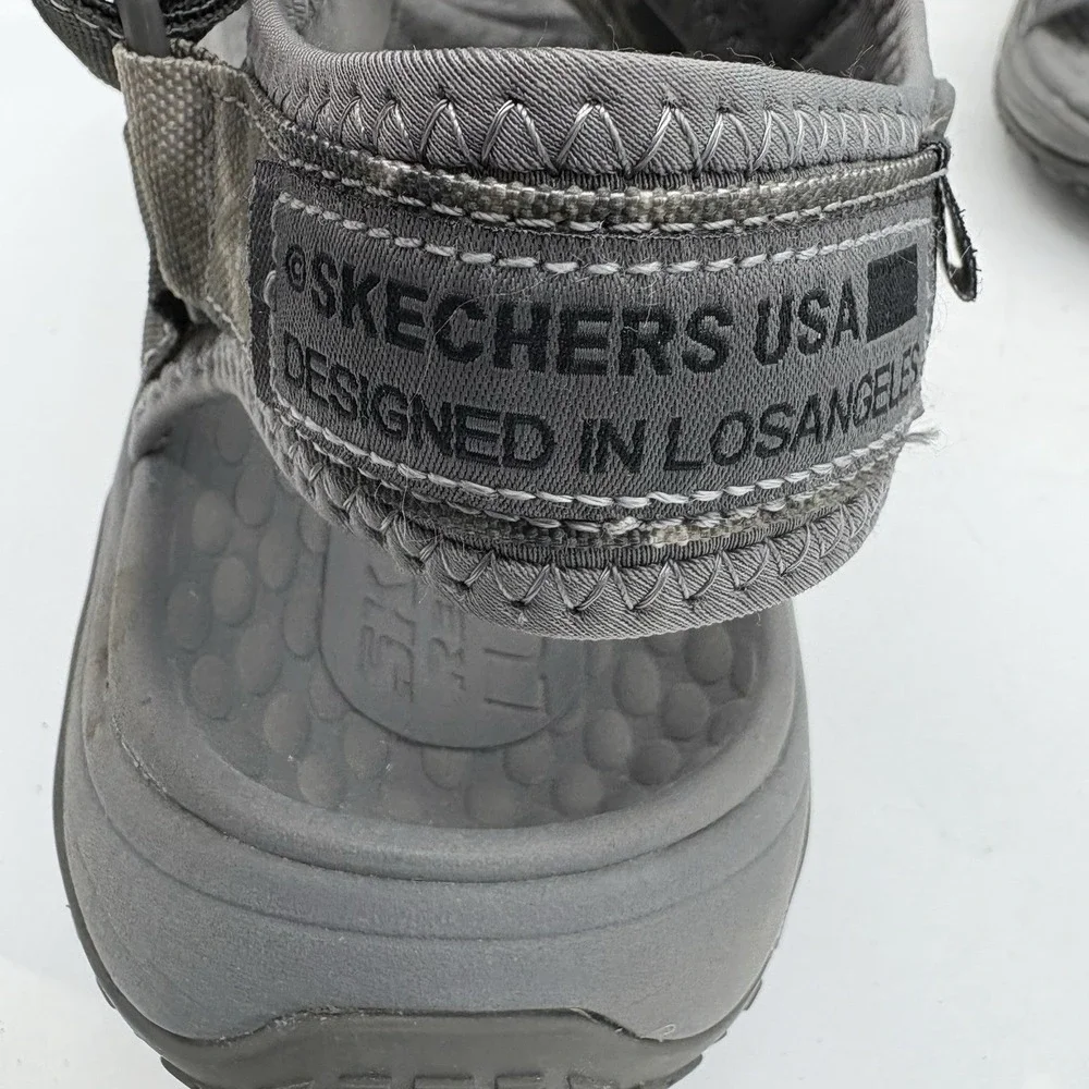 Skechers Shoes Mens Size 11 Lomell Goodyear Mossy Oak‎ Gray Camo Sandals
